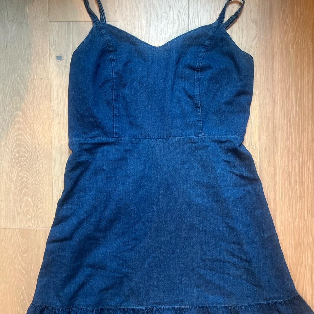 Old Navy Dark Blue Denim Dress
